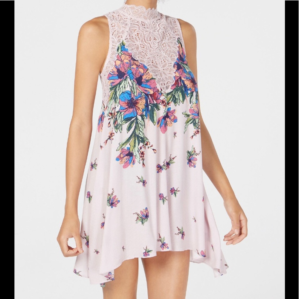 🦋 FP top dress tunic lace intimates XS
